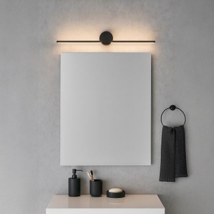 LED-peilivalaisin kylpyhuoneeseen ARTIST LED/9W/230V 60 cm IP44 musta