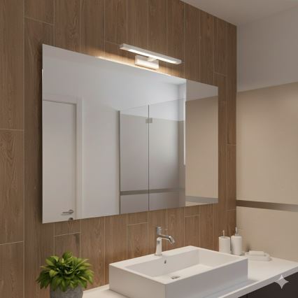 KLIMT LED -kylpyhuonepeilivalaisin, 8 W, 230 V, 3000/4000/6000 K, 40 cm, IP44, valkoinen