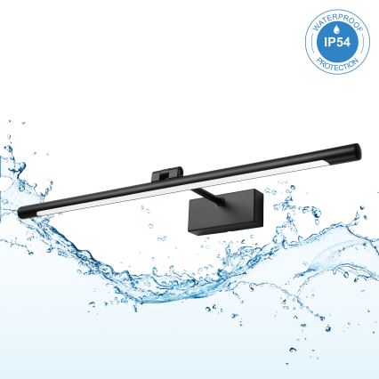 LED-peilivalaisin kylpyhuoneeseen MIRROR LED/8W/230V 4000K IP44 60 cm musta