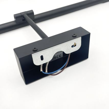 LED-peilivalaisin kylpyhuoneeseen MIRROR LED/8W/230V 4000K IP44 60 cm musta