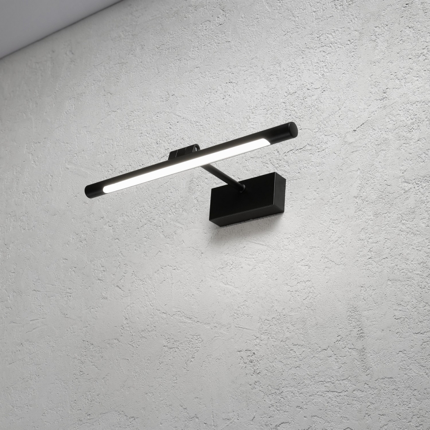 LED-peilivalaisin MIRROR LED/6W/230V 4000K IP44 40 cm musta