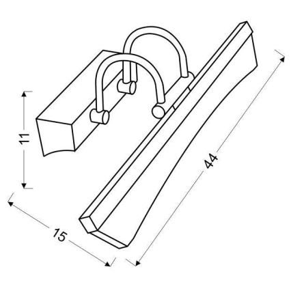 LED-peilivalot GLORY LED/7W/230V