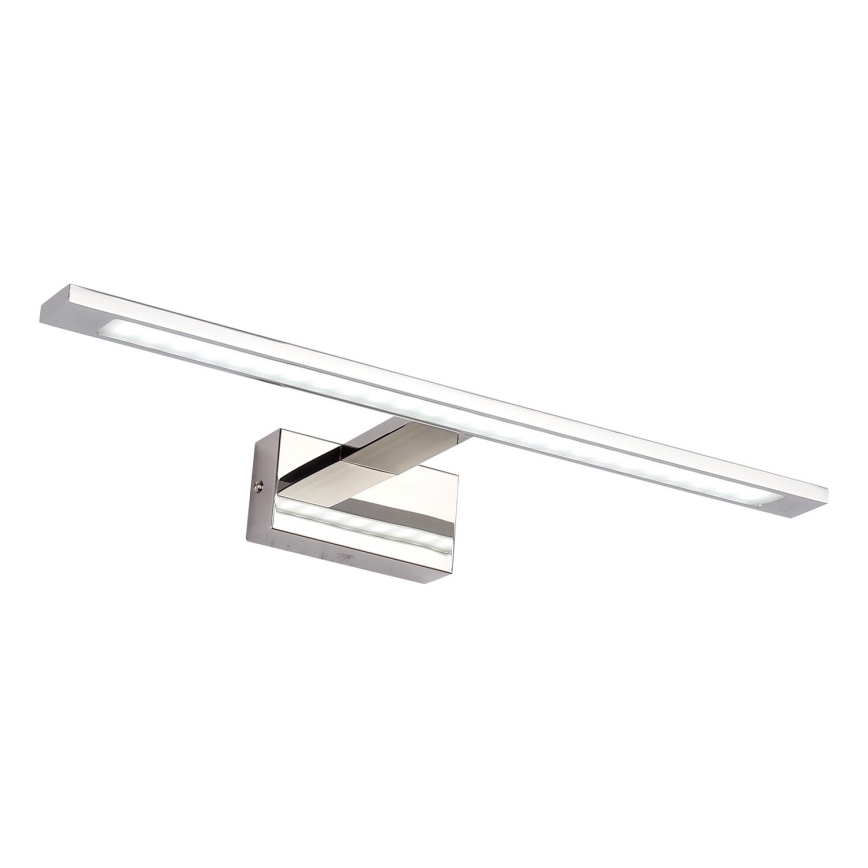 LED-peilivalot LED/10W/230V 3000K kiiltävä kromi