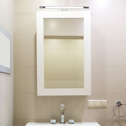 LED-peilivalot LED/13W/230V 3000K 64cm kromi