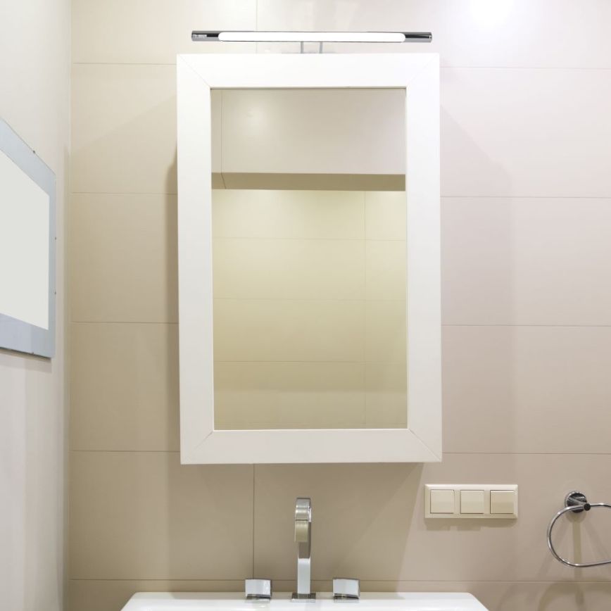 LED-peilivalot LED/13W/230V 3000K 64cm kromi