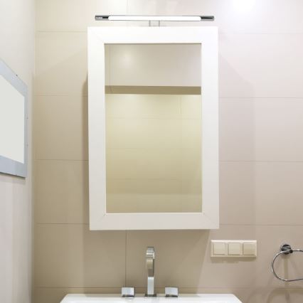 LED-peilivalot LED/9W/230V 3000K 50cm kiiltävä kromi