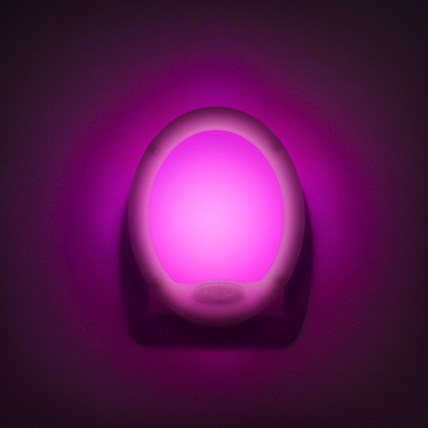 LED Pistorasia suuntavalo LED/1,5W/230V monivärinen