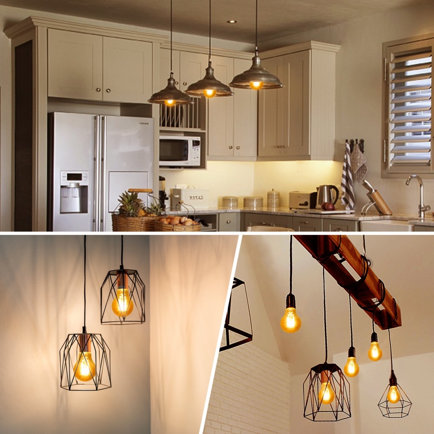 LED Polttimo A60 E27/4W/230V 2200K - Aigostar