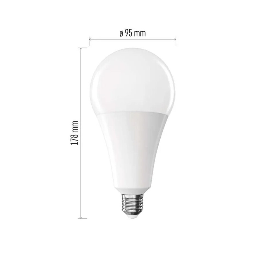 LED-polttimo A95 E27/28W/230V 2700K