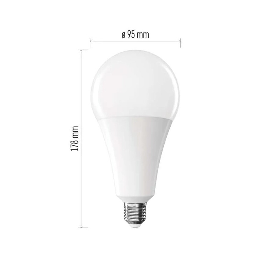 LED-polttimo A95 E27/28W/230V 4000K