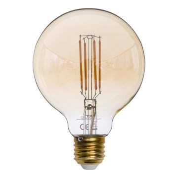 LED-polttimo AMBER G95 E27/6,5W/230V 3200K