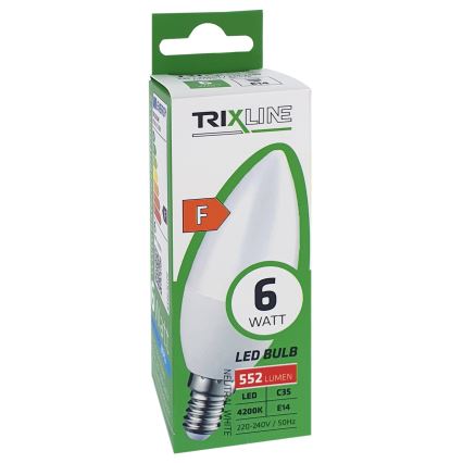 LED-polttimo C35 E14/6W/230V 4200K