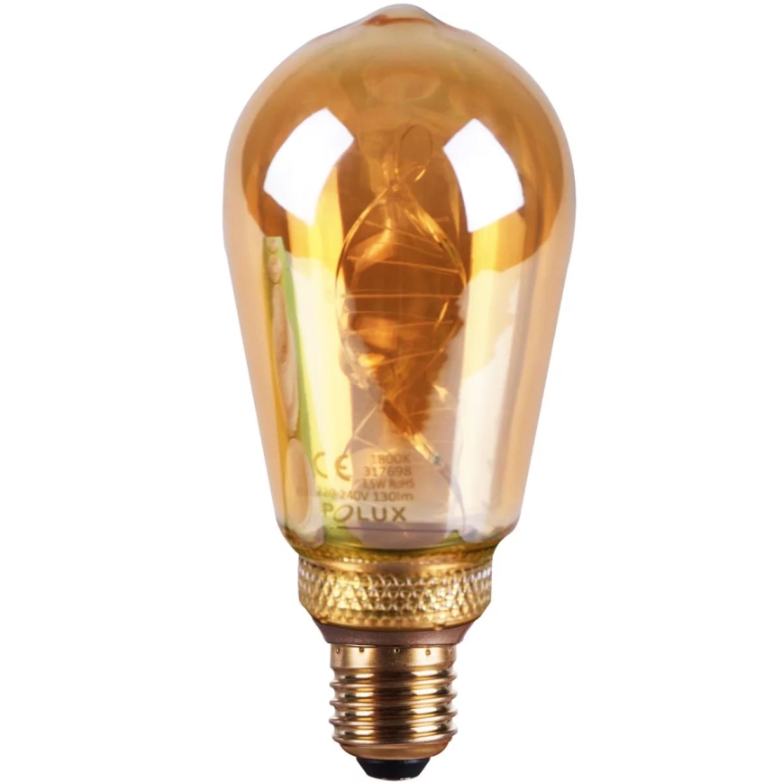 LED Polttimo DECO VINTAGE ST64 E27/3,5W/230V 1800K
