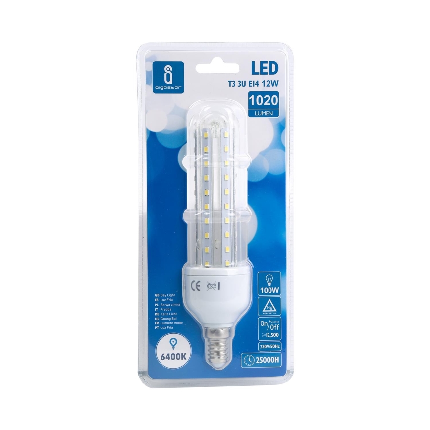LED-polttimo E14/12W/230V 6500K - Aigostar