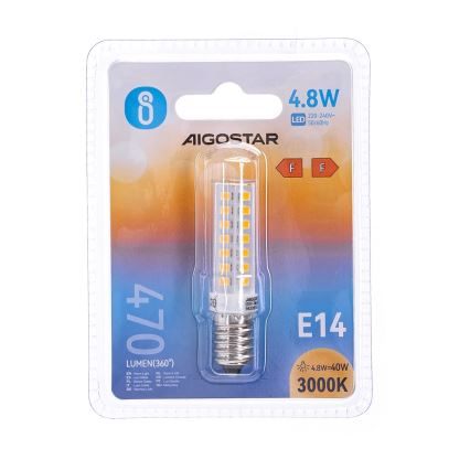 LED-polttimo E14/4,8W/230V 3000K - Aigostar
