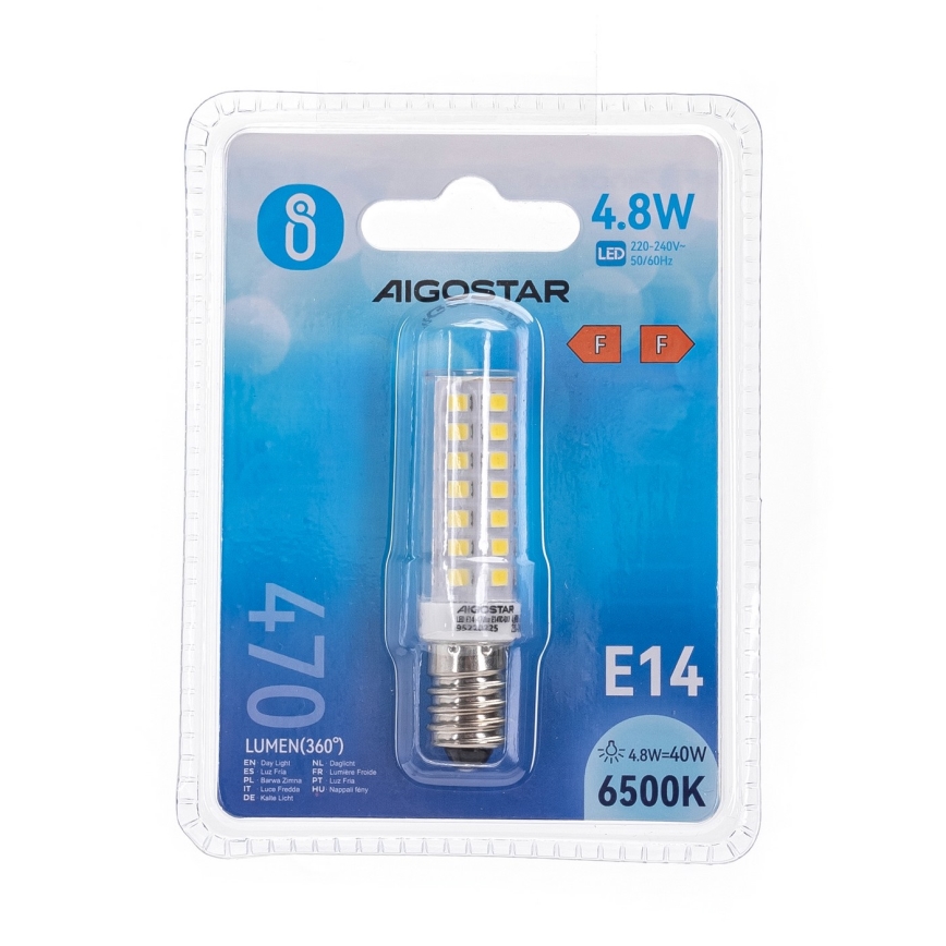 LED-polttimo E14/4,8W/230V 6500K - Aigostar