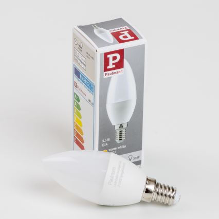 LED-polttimo E14/5,5W/230V 2700K - Paulmann 28718