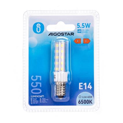 LED-polttimo E14/5,5W/230V 6500K - Aigostar