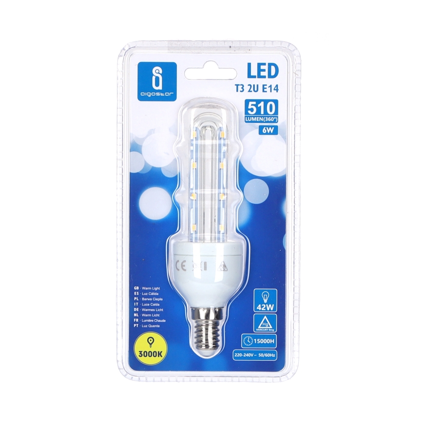 LED-polttimo E14/6W/230V 3000K - Aigostar