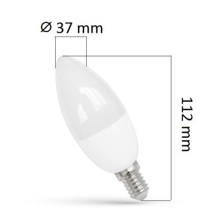 LED-polttimo E14/8W/230V 3000 K