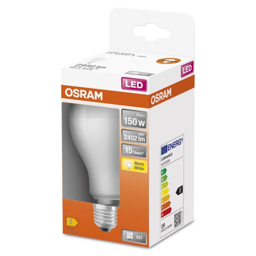 LED-polttimo E27/19W/230V 2700K - Osram
