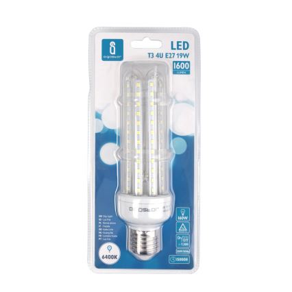 LED Polttimo E27/19W/230V 6400K - Aigostar