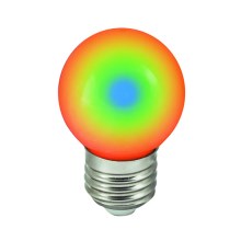 LED-polttimo E27/1W/230V RGB