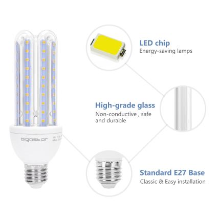 LED-polttimo E27/23W/230V 3000K - Aigostar