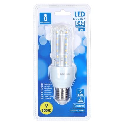 LED Polttimo E27/9W/230V 3000K - Aigostar