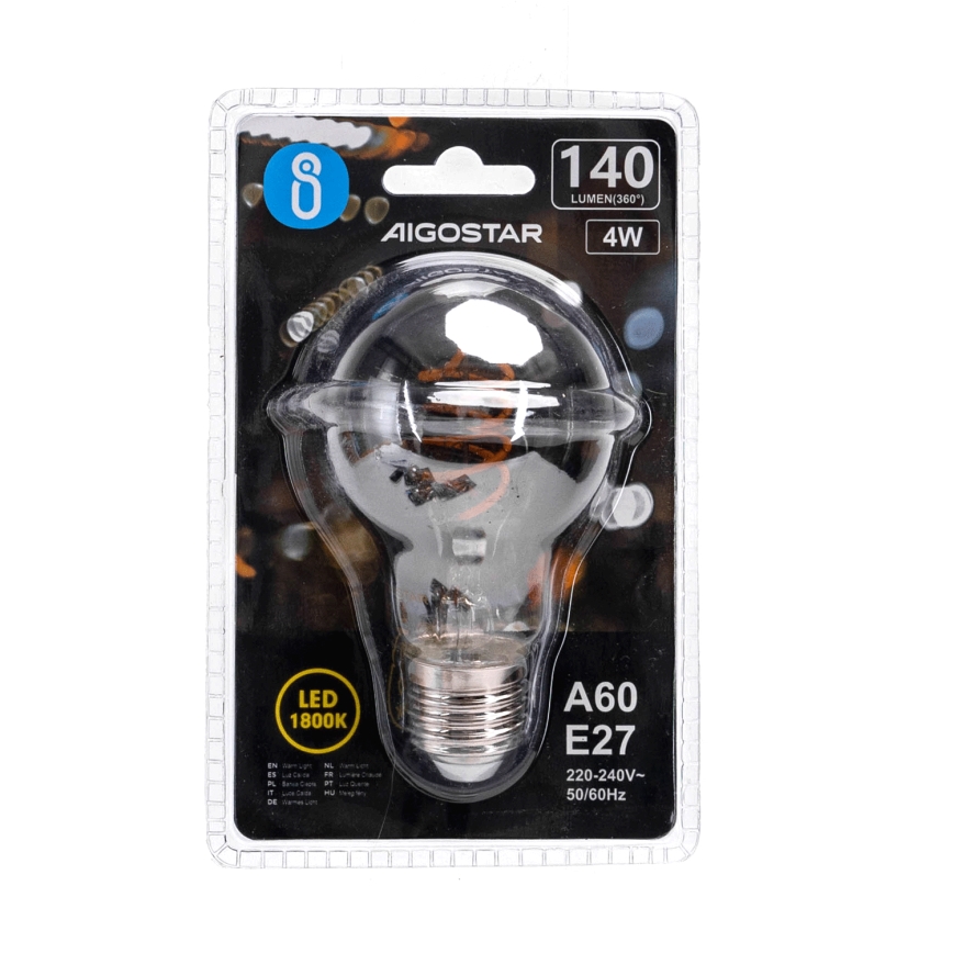 LED-polttimo FILAMENT A60 E27/4W/230V 1800K - Aigostar