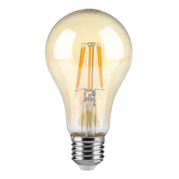 LED-polttimo FILAMENT AMBER A67 E27/10W/230V 2200K
