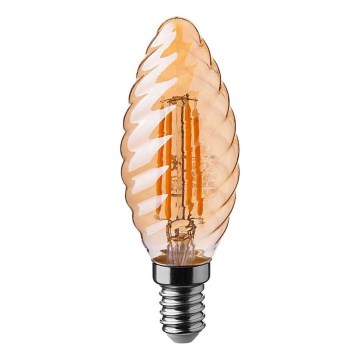 LED-polttimo FILAMENT AMBER E14/4W/230V 2200K