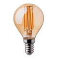 LED-polttimo FILAMENT AMBER P45 E14/4W/230V 2200K