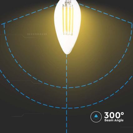 LED-polttimo FILAMENT E14/5,5W/230V 4000K