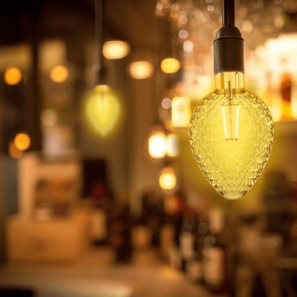 LED-polttimo FILAMENT E27/4W/230V 1800K mansikka - Aigostar