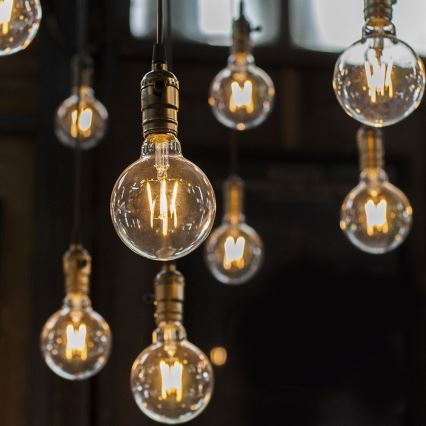 LED-polttimo FILAMENT G125 E27/10W/230V 3000K