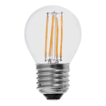 LED-polttimo FILAMENT G45 E27/6W/230V 3000K