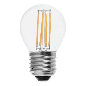 LED-polttimo FILAMENT G45 E27/6W/230V 6500K