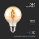 LED-polttimo FILAMENT G80 E27/4W/230V 2200K