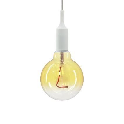 LED-polttimo FILAMENT SHAPE G95 E27/4W/230V 1800K keltainen