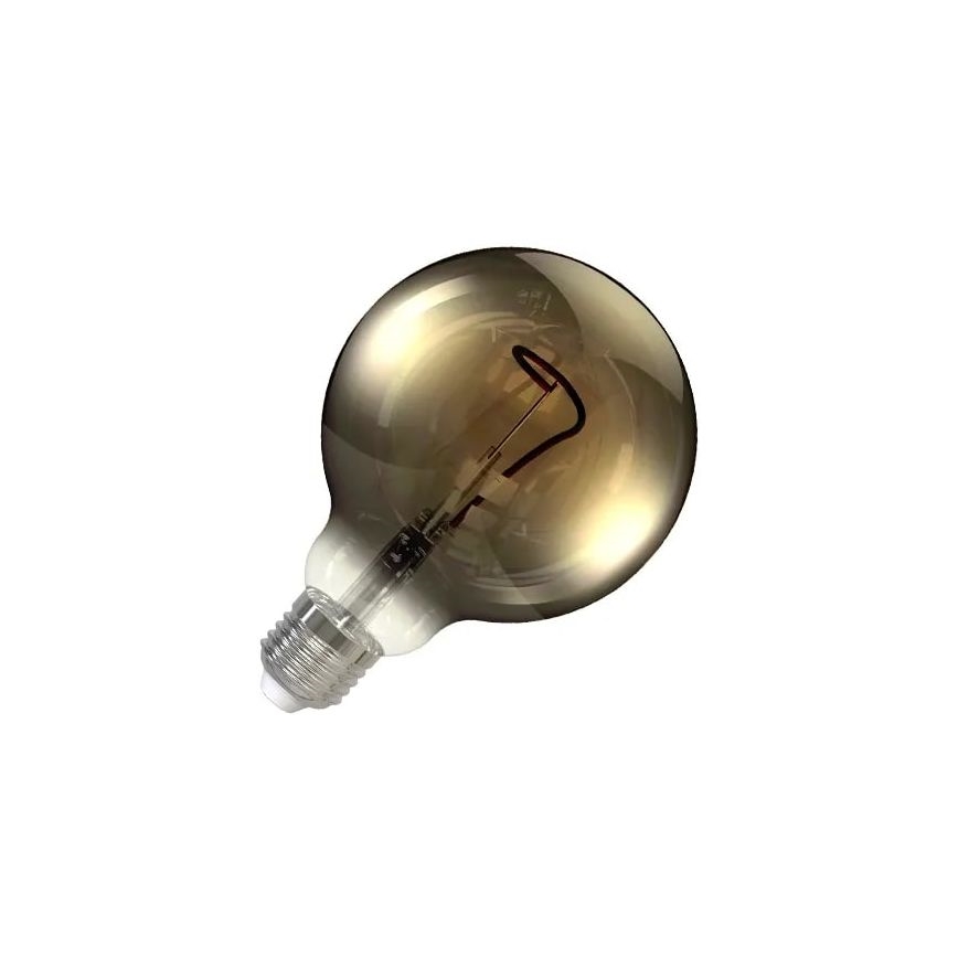 LED-polttimo FILAMENT SHAPE G95 E27/4W/230V 1800K savuinen