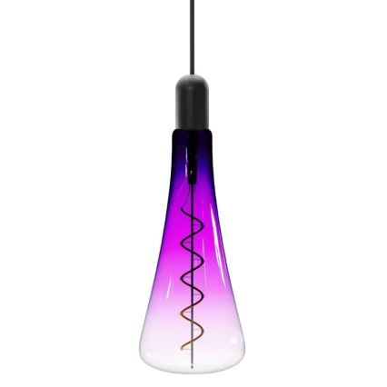 LED-polttimo FILAMENT SHAPE T110 E27/5W/230V 1800K violetti
