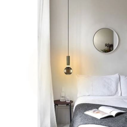 LED-polttimo FILAMENT SMOKE G95 E27/4W/230V 2000K