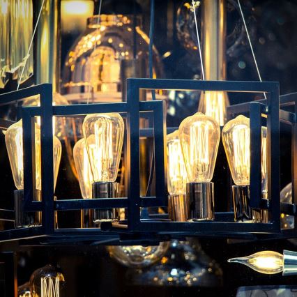 LED-polttimo FILAMENT ST64 E27/4W/230V 3000K Energialuokka A