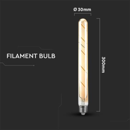 LED-polttimo FILAMENT T30 E27/5W/230V 2200K