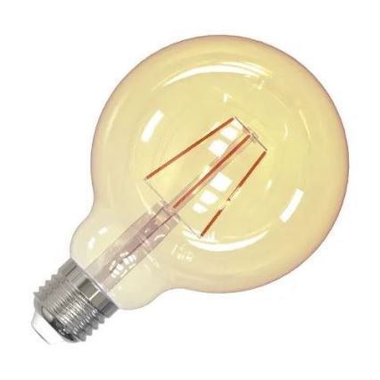 LED-polttimo FILAMENT VINTAGE G95 E27/4W/230V 2000K