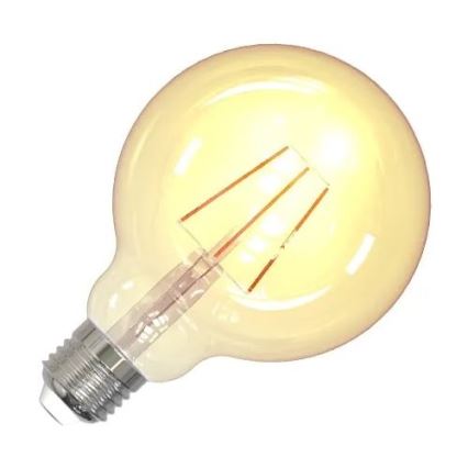 LED-polttimo FILAMENT VINTAGE G95 E27/4W/230V 2000K