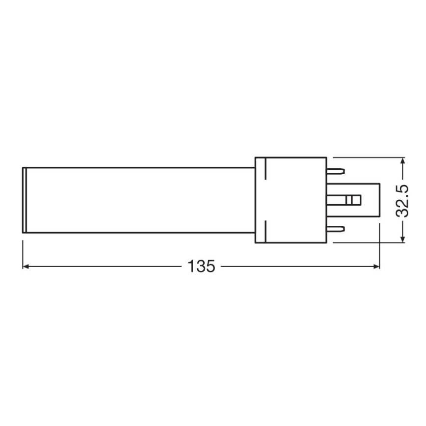 LED-polttimo G23/3,5W/230V 4000K - Osram