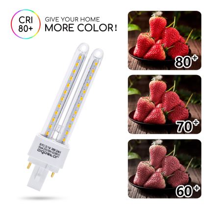 LED-polttimo G24D-3/11W/230V 3000K - Aigostar