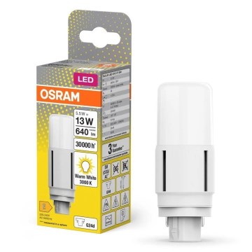 LED-polttimo G24d/5,5W/230V 3000K - Osram